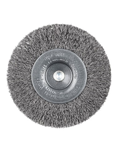 Cepillo de disco de alambre de acero ø100 x 16 mm