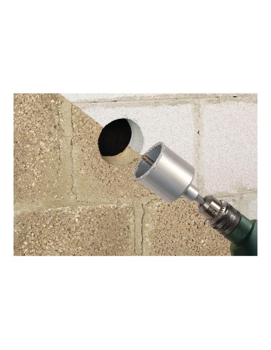 Corona de perforación recubierta de carburo de...