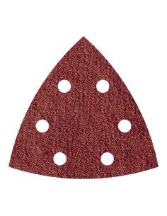 Hoja lija triangular autoadhesiva para madera/metal gr240 95 mm, 5 uds