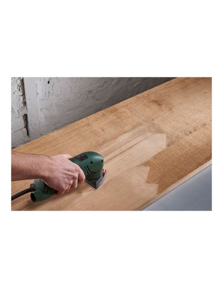 Hoja lija triangular autoadhesiva para madera/metal gr240 95 mm, 5 uds