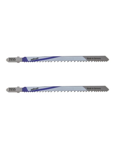 Hoja de sierra de calar bimetal 130 mm vástago t 2 uds