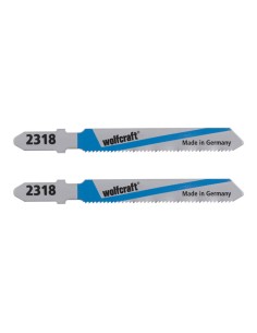 Hoja de sierra de calar hss 50 mm vástago t metal 2 uds