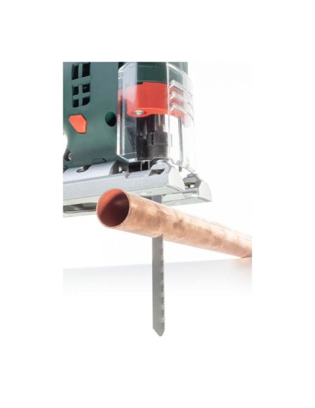 Hoja de sierra de calar hss 130 mm vástago t metal 2 uds