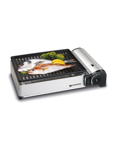 Barbacoa portátil a gas para cámping