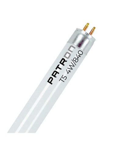 Tubo fluorescente 4 w 4000 k 140 lm t5 luz día 135 x 16 mm