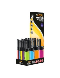 Encendedor multiusos ez reach colores surtidos expositor 20 uds