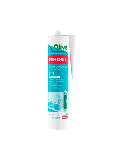 Silicona acética cocinas y baños transparente 311