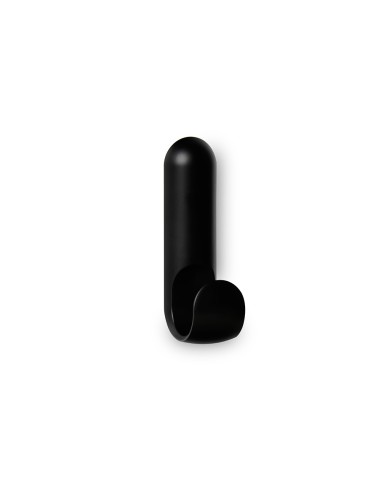 Colgador adhesivo atlas negro