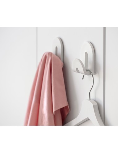 Colgador adhesivo calma blanco