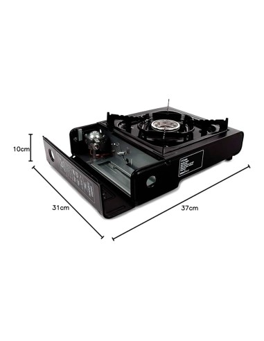 Cocina portatil compacta tyrol 1 fuego
