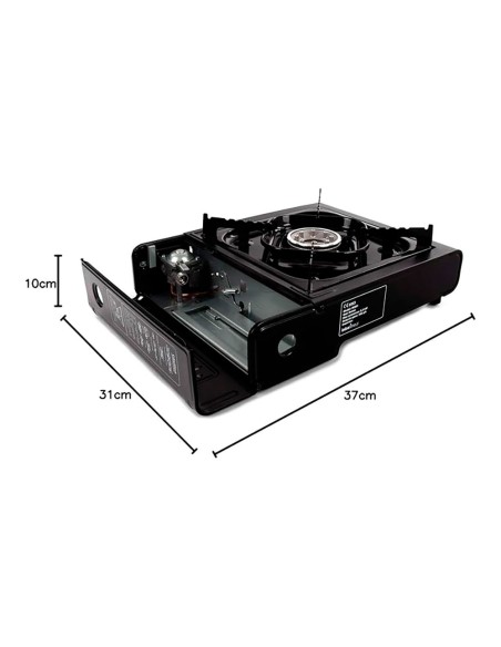 Cocina portatil compacta tyrol 1 fuego