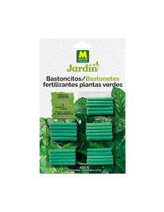 Bastoncitos fertilizantes plantas verdes, 25 unidades