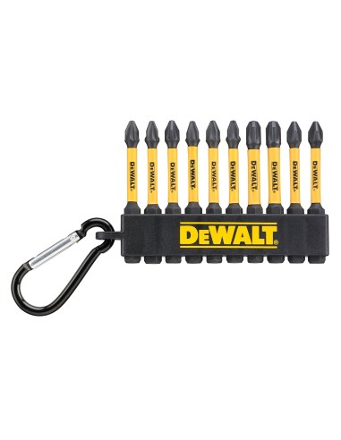 Juego de 10 puntas flextorq 57 mm pz2, pz3 y...