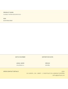 Fusible tapón roscado 50 a 2