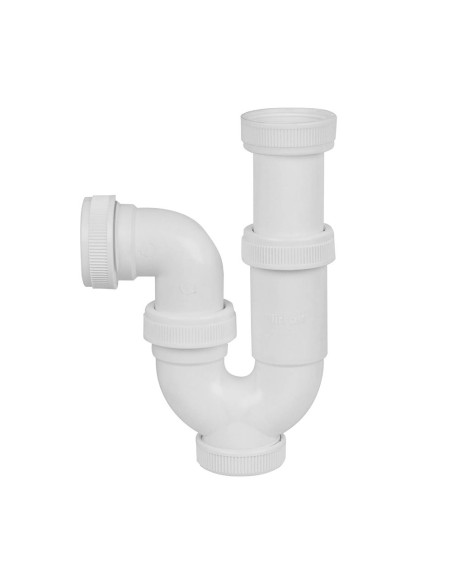 Sifon curvo extensible 1" 1/2" sin valvula