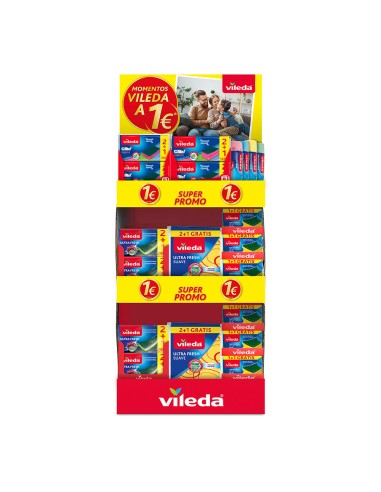 Expositor "momentos vileda a 1€"