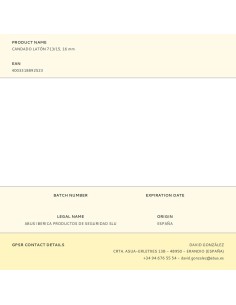 Candado latón 713/15, 16 mm 2