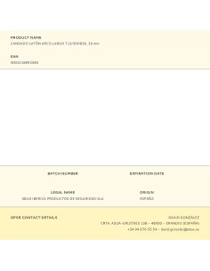 Candado latón arco largo 713/30hb30, 30 mm 2