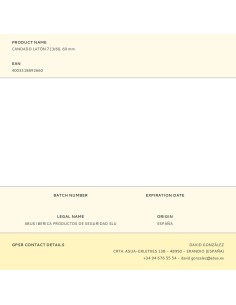 Candado latón 713/60, 60 mm 2