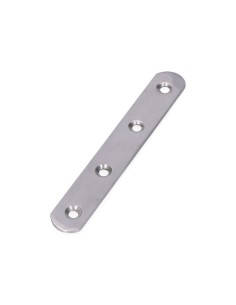 Placa acero inox 125x19x2mm