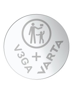 Micro pila de boton alkalina lr41 - v3ga, (blíster 1 und) ø7,9 x 3,6 mm 2