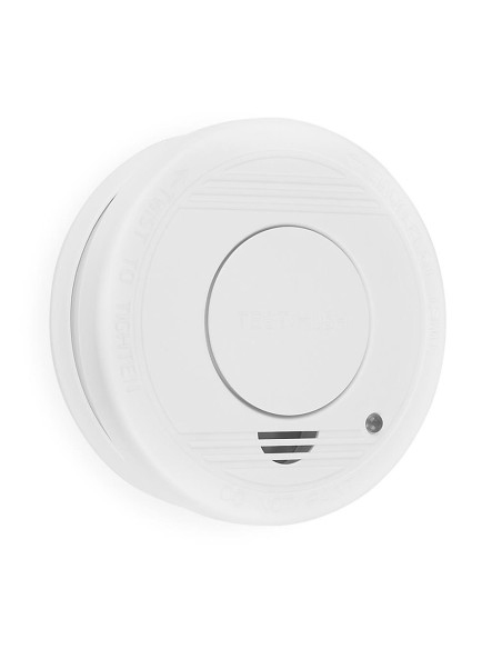 Detector de humo rm250 blanco ø10,5 x 3,5 cm Detector de humo rm250 blanco ø10,5 x 3,5 cm