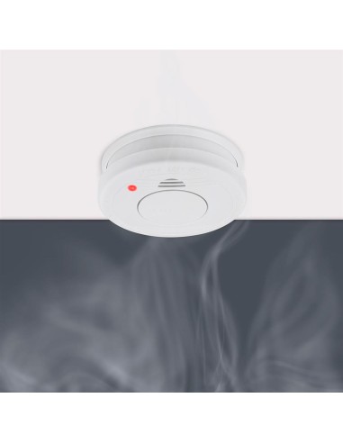 Detector de humo rm250 blanco ø10,5 x 3,5 cm