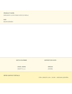 Repelente lluvia para plástico 500 ml 2