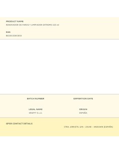 Renovador de faros y limpiador extremo 325 ml 2