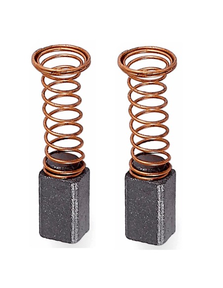 Escobillas de carbon 4,6 x 5,3 x 8 mm ref. 9608, 2 uds
