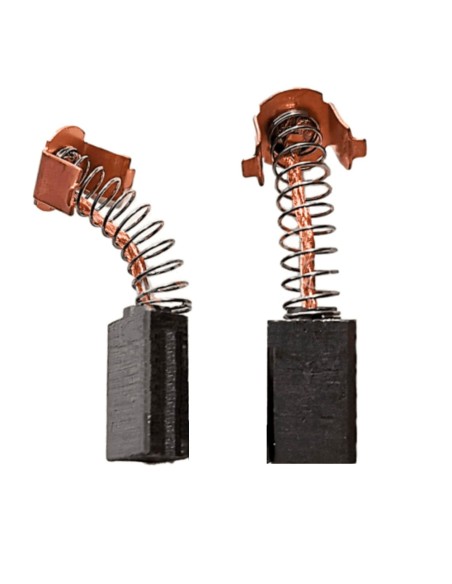Escobillas de carbon 5 x 8 x 12 mm tipo 1 ref. 9681, 2 uds Escobillas de carbon 5 x 8 x 12 mm tipo 1 ref. 9681, 2 uds