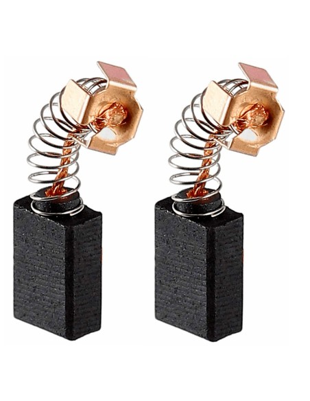 Escobillas de carbon 6 x 9 x 12 mm tipo 2 ref. 9648, 2 uds Escobillas de carbon 6 x 9 x 12 mm tipo 2 ref. 9648, 2 uds