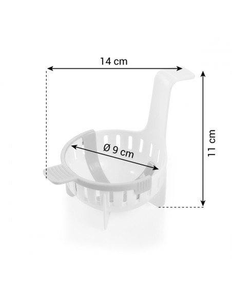 Utensilio para huevos escalfados presto
