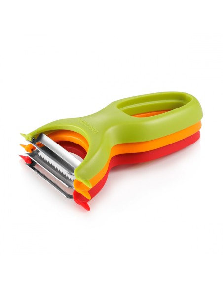Pelador de verduras presto expert colores surtidos 3 uds