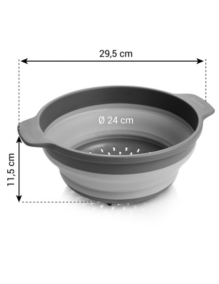 Escurridor plegable grandchef ø24 cm