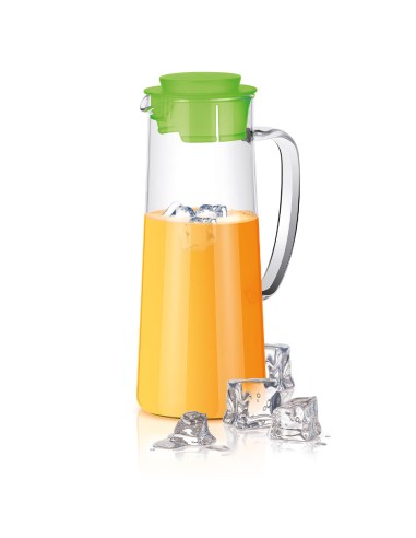 Jarra de vidrio borosilicato teo apta para frigorífico 1 l