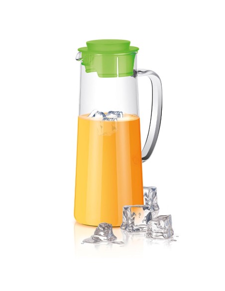 Jarra de vidrio borosilicato teo apta para frigorífico 1 l