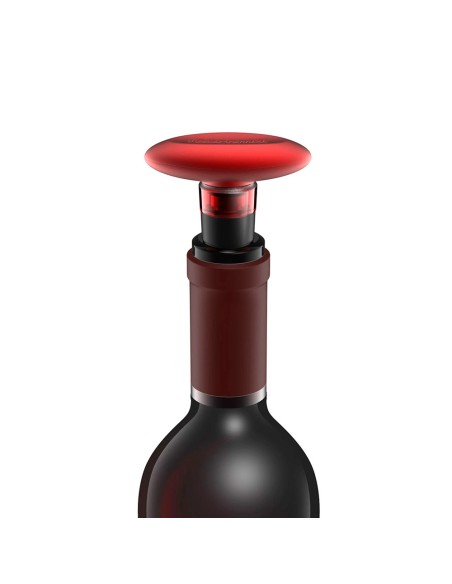 Tapón con bomba de vacío vino