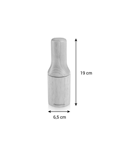 Mortero con maza de madera ø6 cm