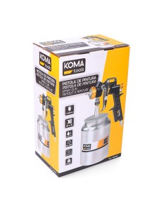 Pistola de pintura de succión 2