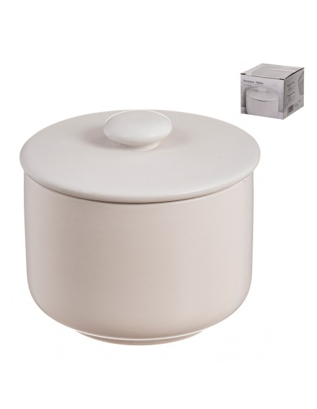 Azucarero de cerámica blanco ø9,5 x 8,5 cm