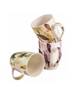 Taza diseño plumas colores surtidos 340 ml 2