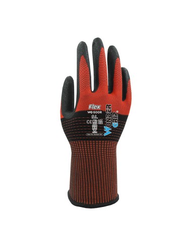 Guante nailon, palma recubierta nitrilo, talla 10