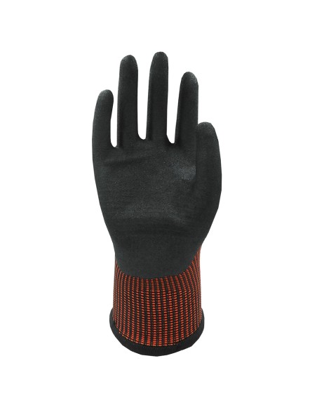 Guante nailon, palma recubierta nitrilo, talla 10