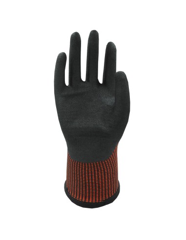 Guante nailon, palma recubierta nitrilo, talla 11