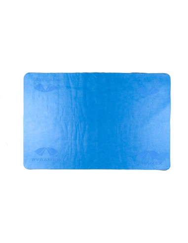 Toalla reutilizable refrescante envolvente, azul, 66 x 43 cm