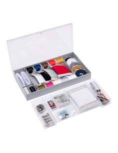 Caja costura 87 piezas 15,1 x 26,5 x 4,7 cm