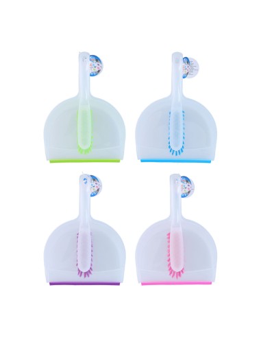 Pala y cepillo de plástico 31 x 22 x 8 cm,...