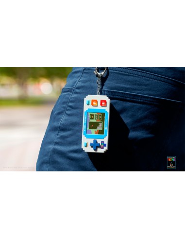 Pixel pocket tetris mini portable