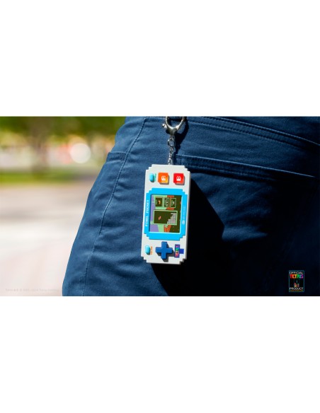 Pixel pocket tetris mini portable